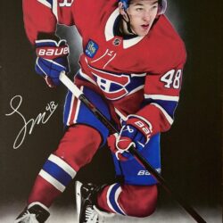 Lane Hutson #48 (autographié)